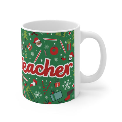 Teacher Christmas 2023 Holiday - Ceramic Mug 11oz