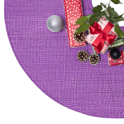 Hyper Iris Orchid Red: Denim-Inspired, Bold Style - Christmas Tree Skirts