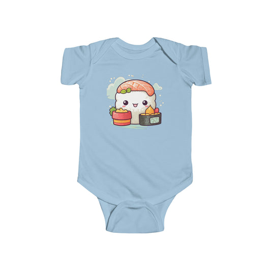 Anime Sushi - Japanese Cute kawaii - Otaku Gift - Infant Fine Jersey Bodysuit