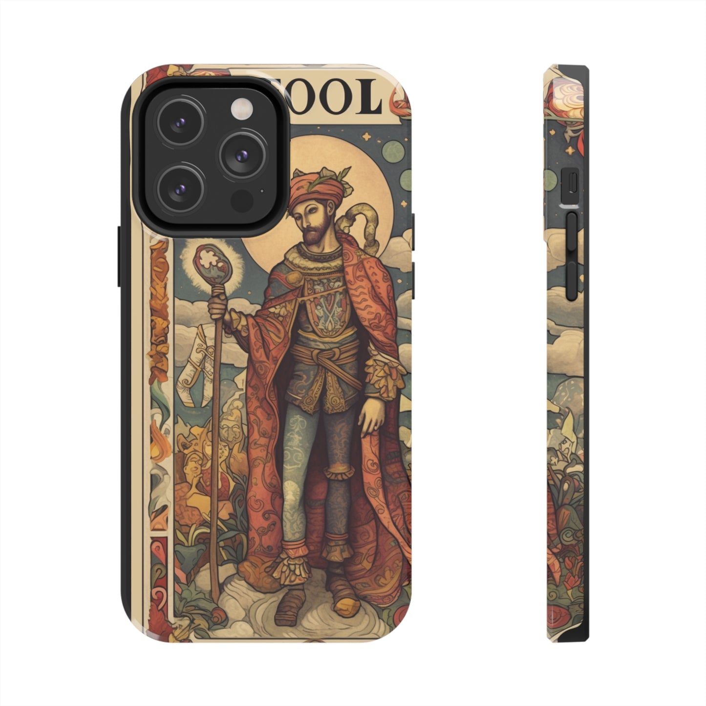 Expressive Tarot - 'The Fool' Card Artistic Reading Symbol - Tough Phone Cases