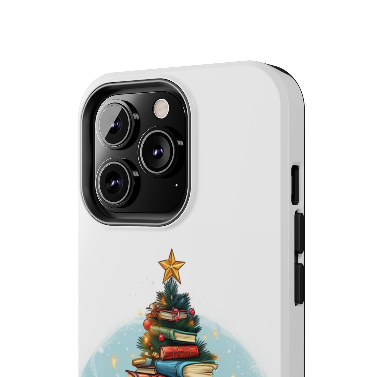 Book Lover Christmas Tree, Gift For Readers - Tough Phone Cases