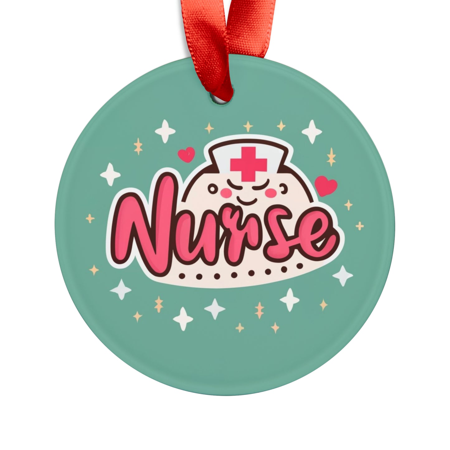 Anime Nurse Kawiaa - Acrylic Ornament with Ribbon