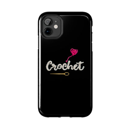 Crochet Love Gift - Heartfelt Fabric Fashion Collector Style - Tough Phone Cases