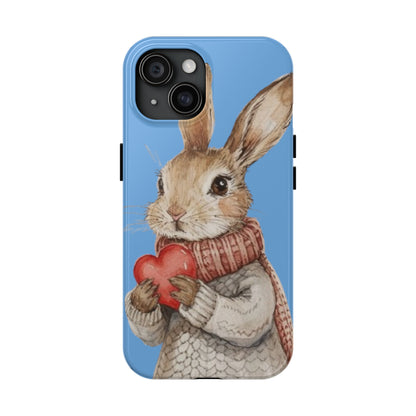 Easter Bunny Heartfelt Rabbit Gift - Tough Phone Cases