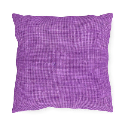 Hyper Iris Orchid Red: Denim-Inspired, Bold Style - Outdoor Pillows