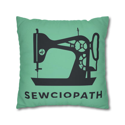 Sewing Sociopath Machine - Spun Polyester Square Pillow Case