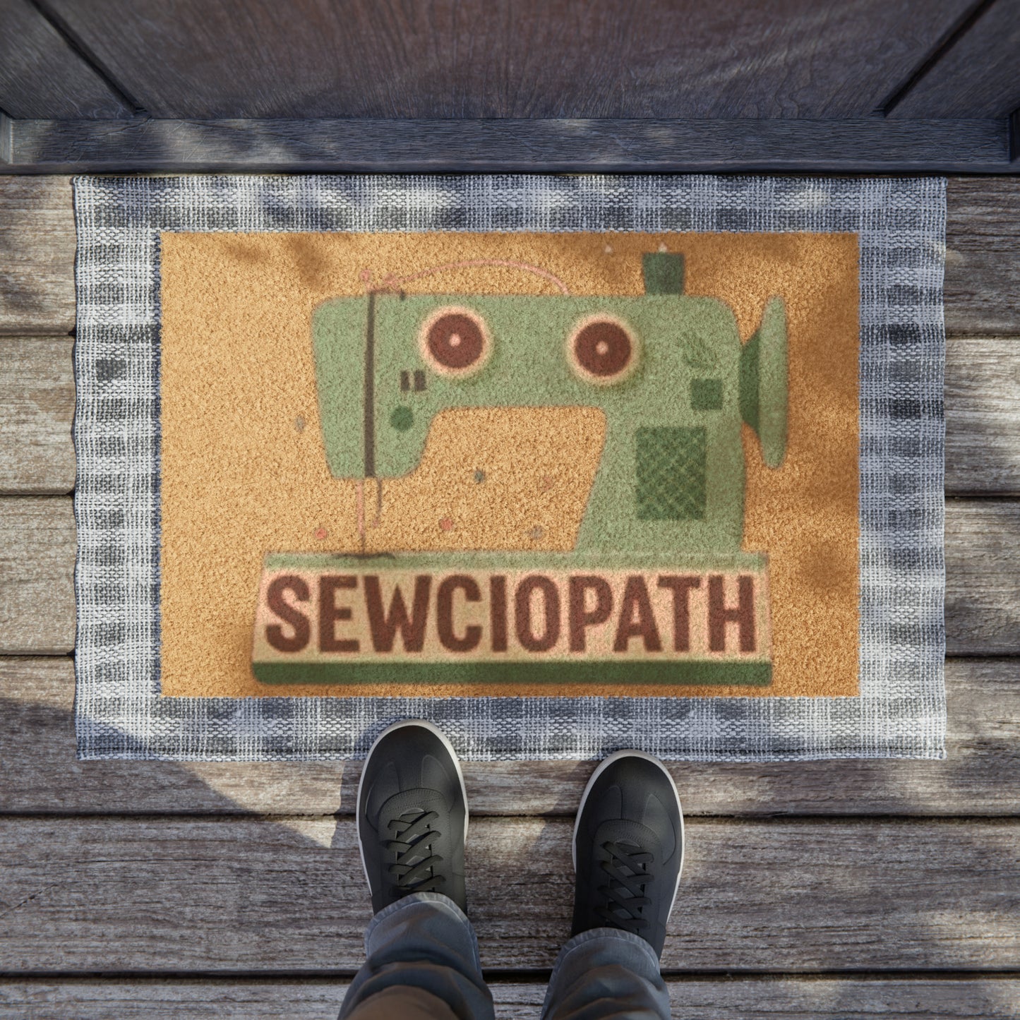 Sewing Sewciopath - Doormat