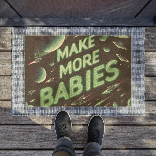 Make More Babies - X ギャラクティック スペース ムスク - 玄関マット