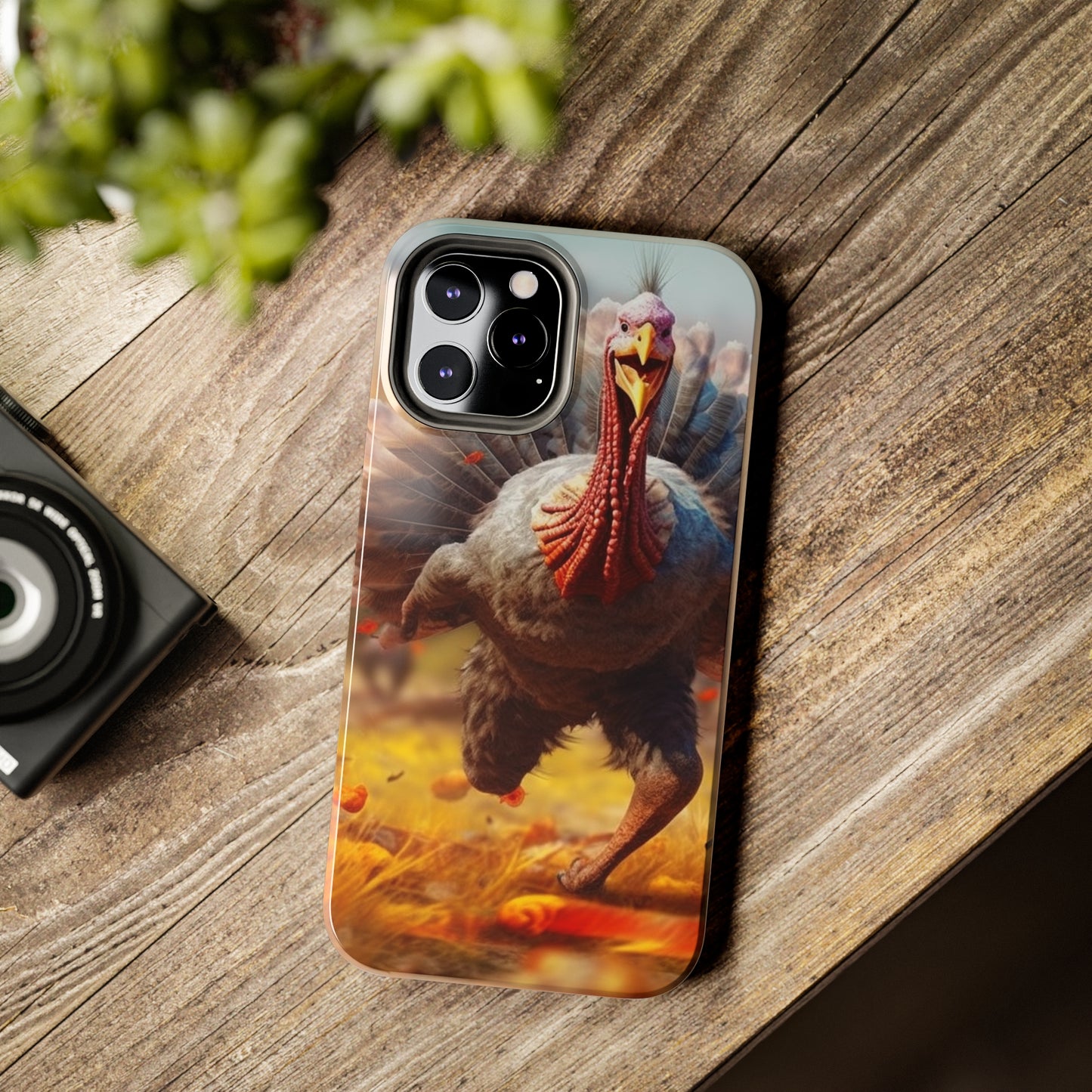 Thanksgiving Trot Turkey Run Athlete Sprint Racer Holiday Feast Dinner - Tough Phone Cases