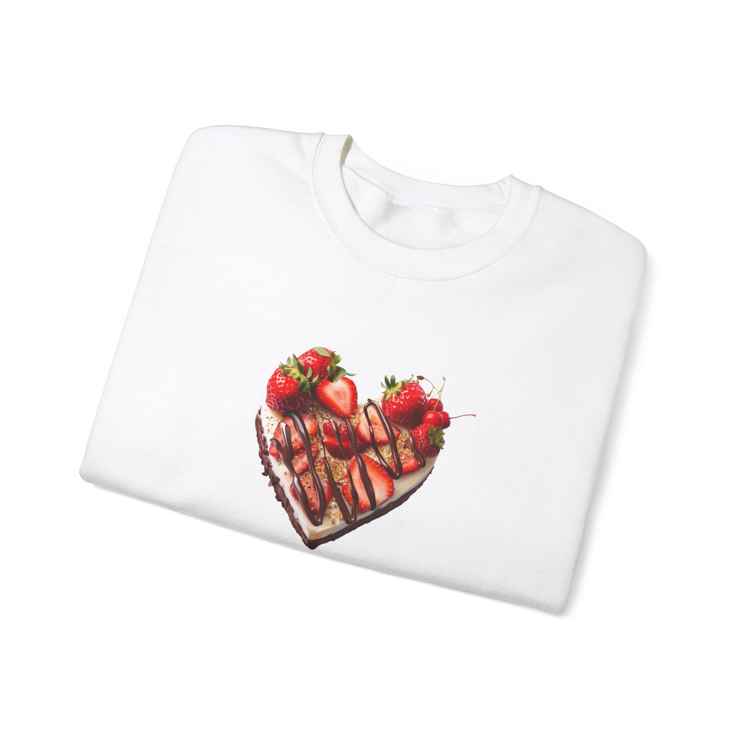 Chocolate Strawberry, What You Won't Do For Love, Strawberries, Unisex Heavy Blend™ Crewneck Sweatshirt