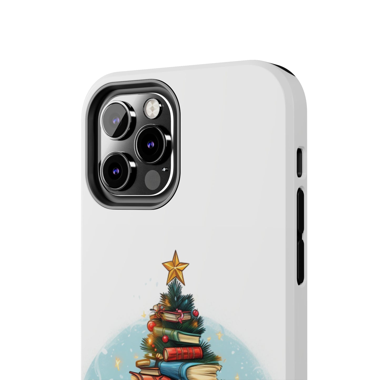 Book Lover Christmas Tree, Gift For Readers - Tough Phone Cases