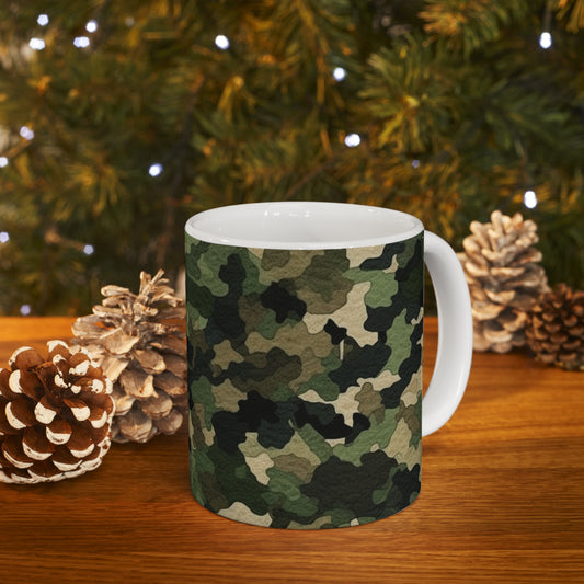 Classic Camo | Camouflage Wrap | Traditional Camo - Ceramic Mug 11oz