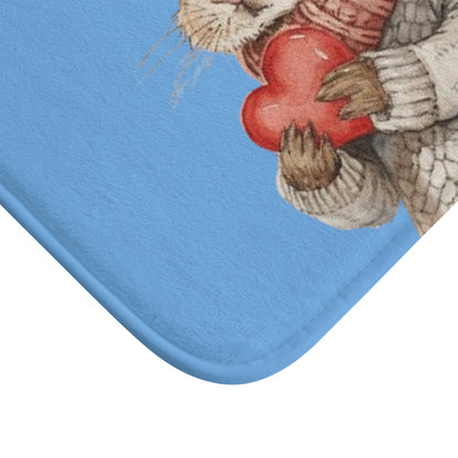 Easter Bunny Heartfelt Rabbit Gift - Bath Mat