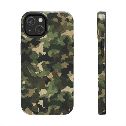 Camuflaje clásico | Envoltura de camuflaje | Camuflaje tradicional: fundas resistentes para teléfonos