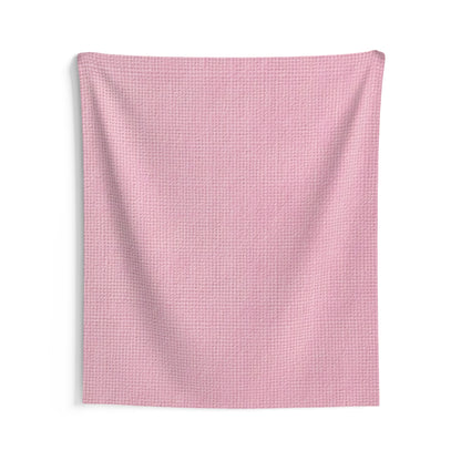 Blushing Garment Dye Pink: Denim-Inspired, Soft-Toned Fabric - Indoor Wall Tapestries