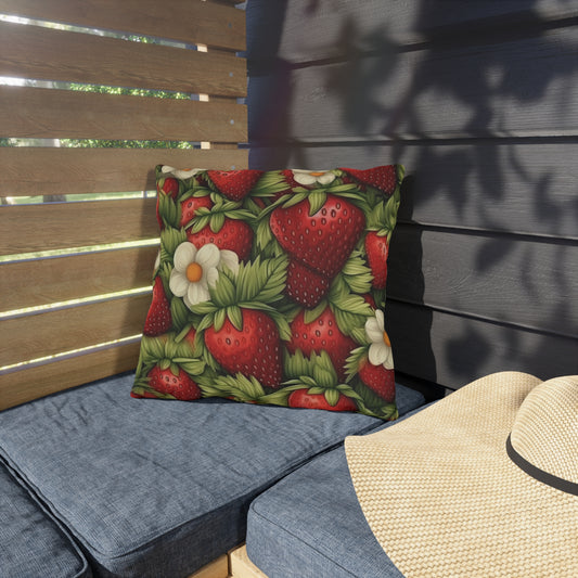 Strawberry Euphoria: The Ultimate Guide to Celebrating Life's Sweetest BerryOutdoor Pillows