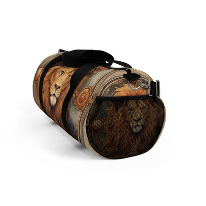 Astrological Leo Sign Vibrant Celestial Cosmic Zodiac - Duffel Bag