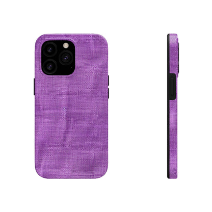 Hyper Iris Orchid Red: Denim-Inspired, Bold Style - Tough Phone Cases