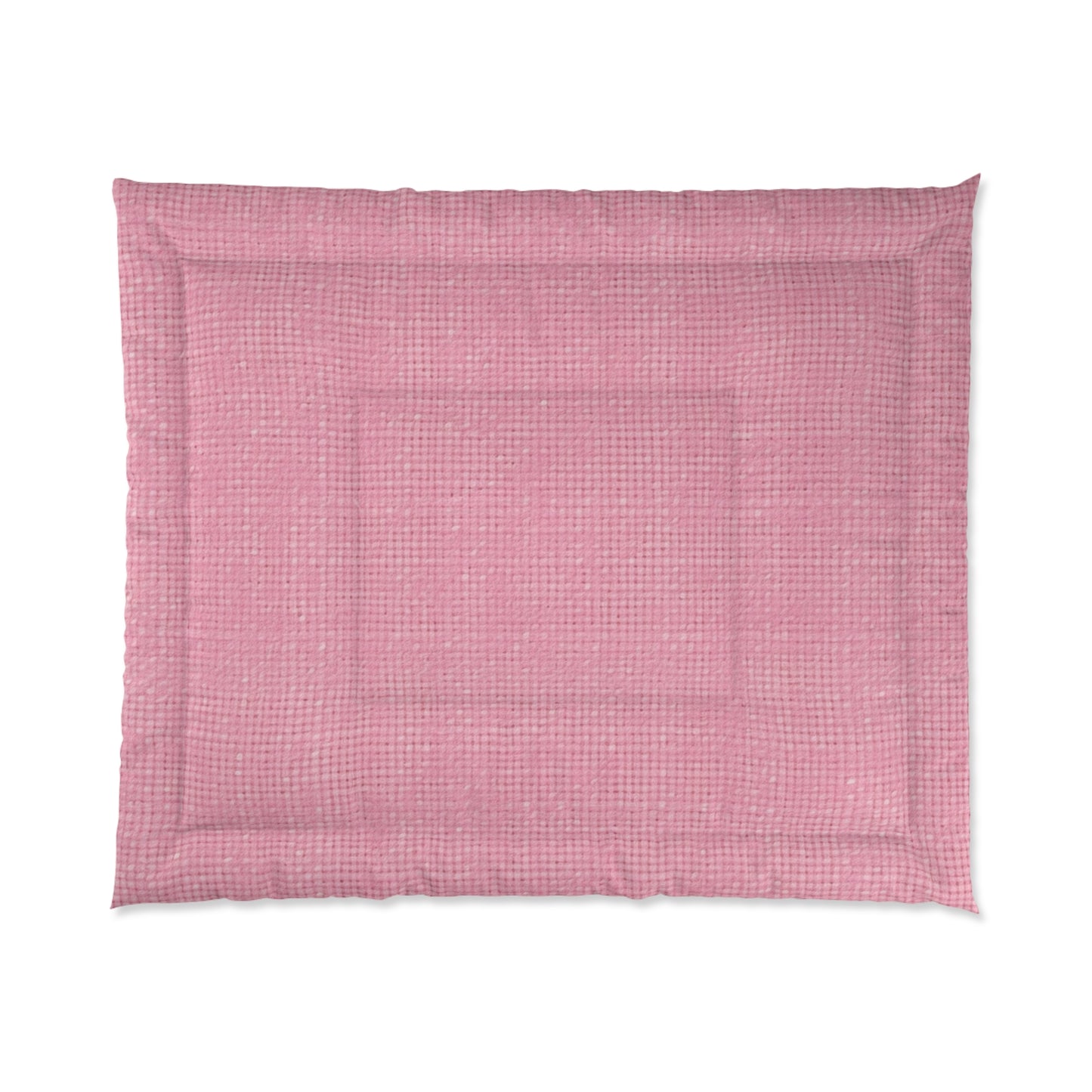 Pastel Rose Pink: Denim-Inspired, Refreshing Fabric Design - Comforter