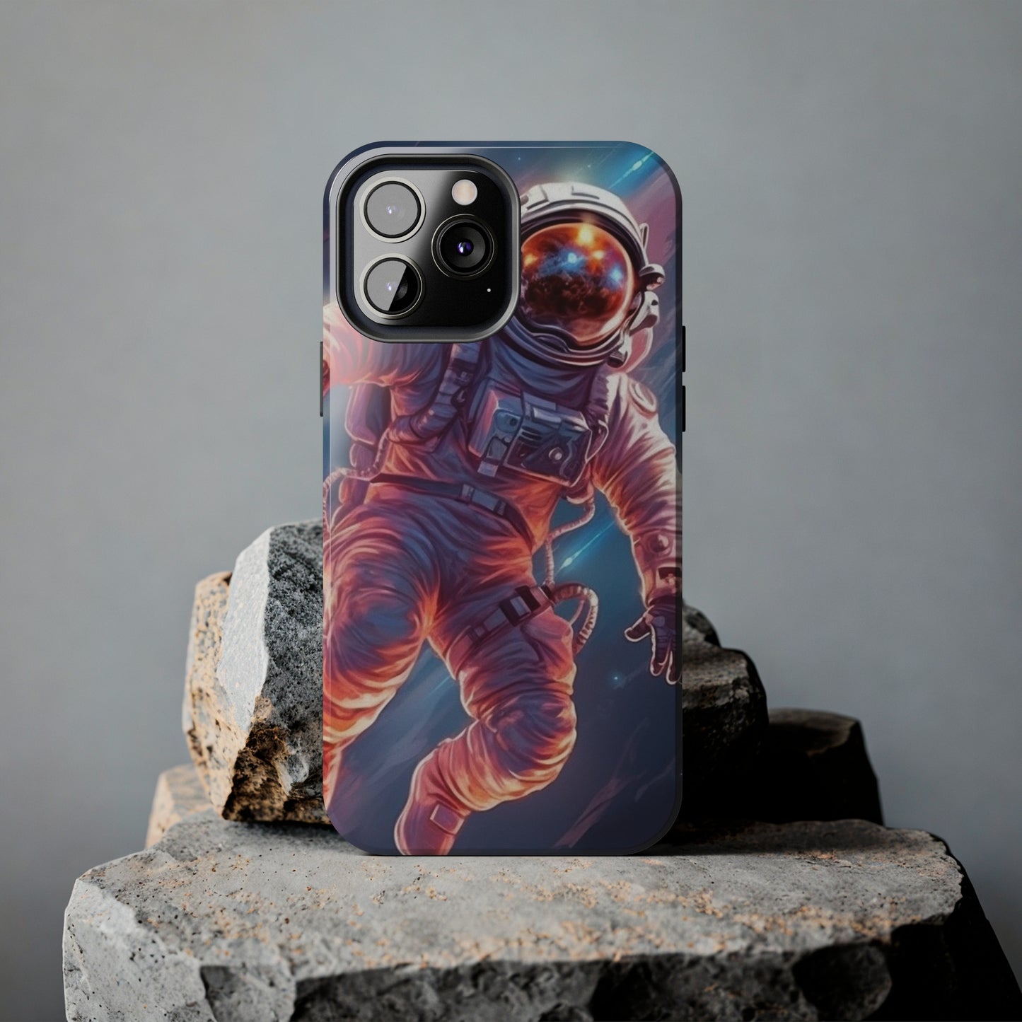 Astronaut Outer Space - Galaxy Starfield Art - Tough Phone Cases