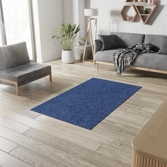 Marine Carpet Outdoor Bass Boat Style Denim Design - Dobby Rug