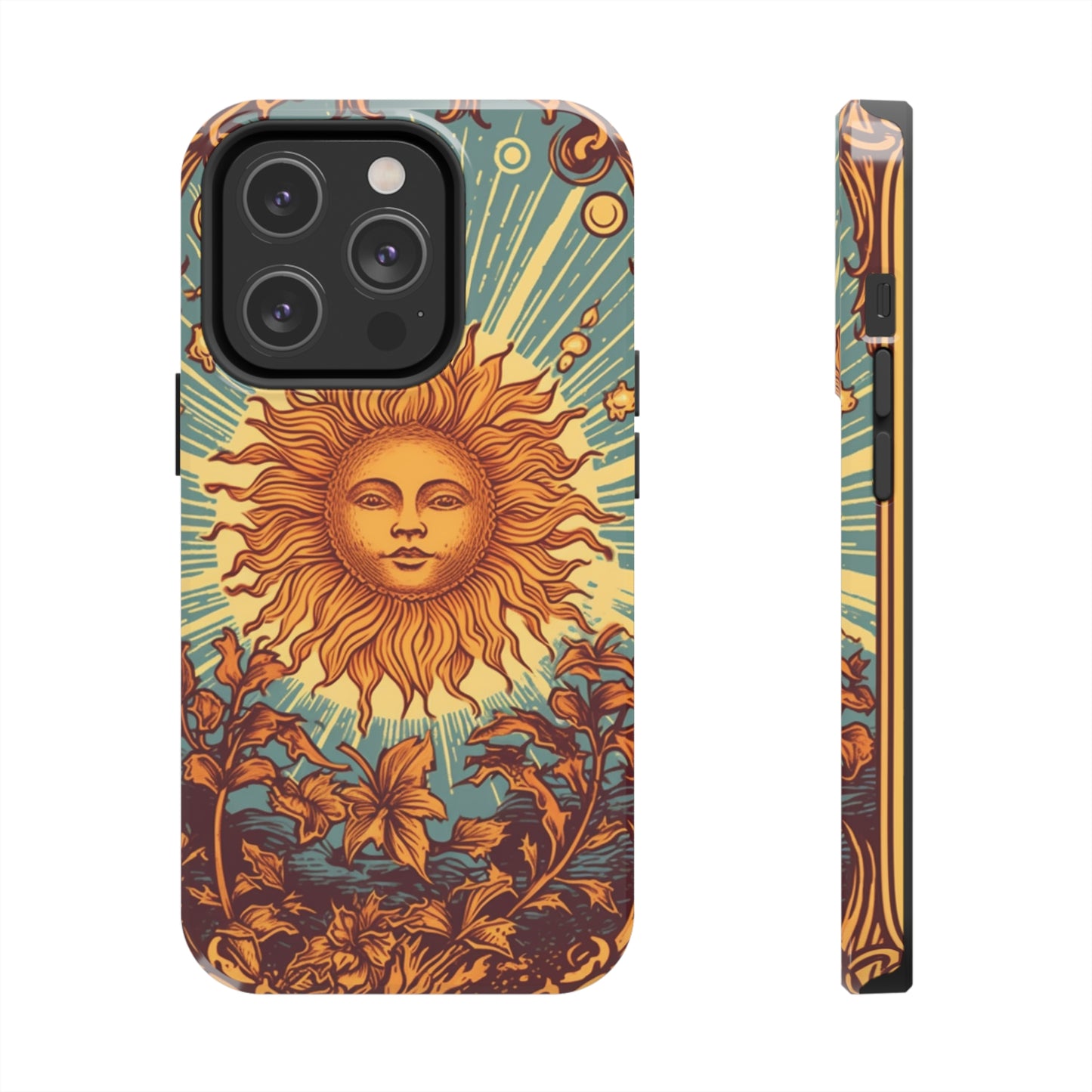 Sun Tarot Card Symbol of Growth, Life, and Radiance - Tough Phone Cases