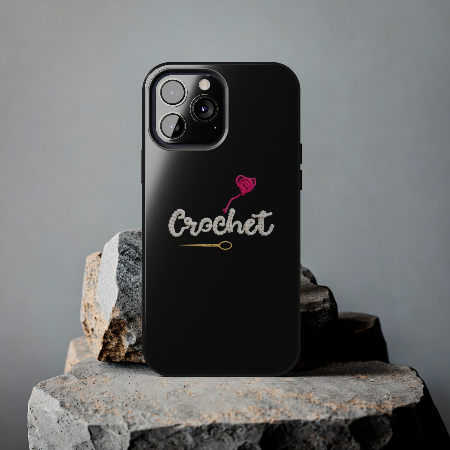 Crochet Love Gift - Heartfelt Fabric Fashion Collector Style - Tough Phone Cases