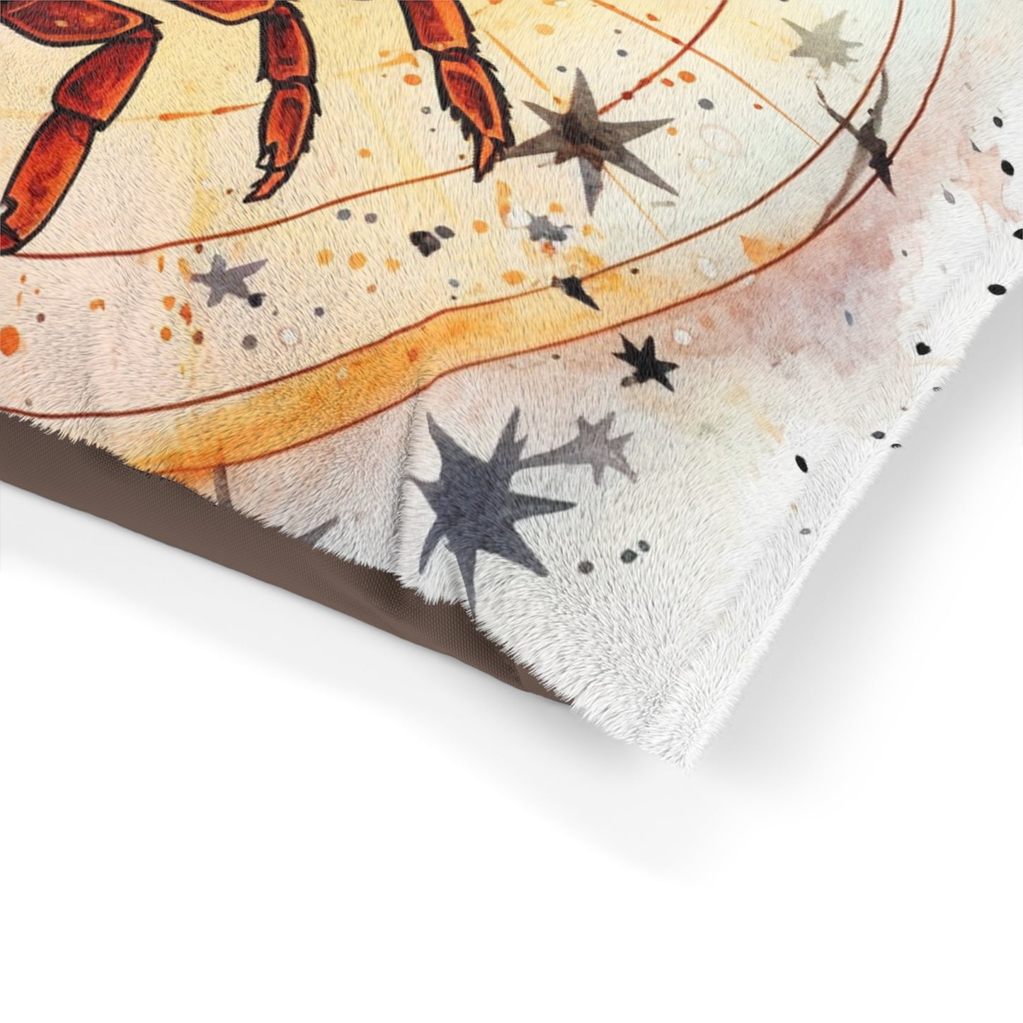 Prickly Scorpio Astrology - Sharp Zodiac Scorpion Celestial Horoscope - Pet Bed