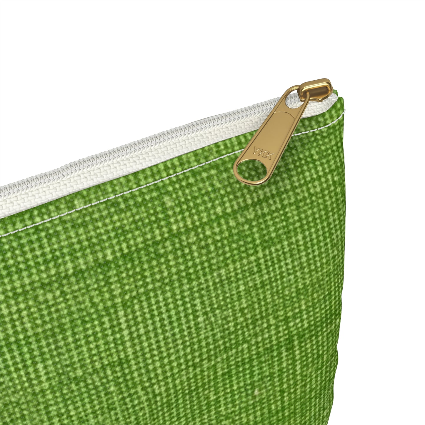 Estilo vaquero verde oliva: tela texturizada y sin costuras - Bolsa para accesorios 