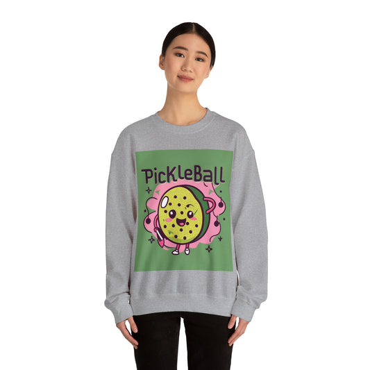 Pickleball kawaii - Sport Anime - Sudadera unisex Heavy Blend™ Crewneck 