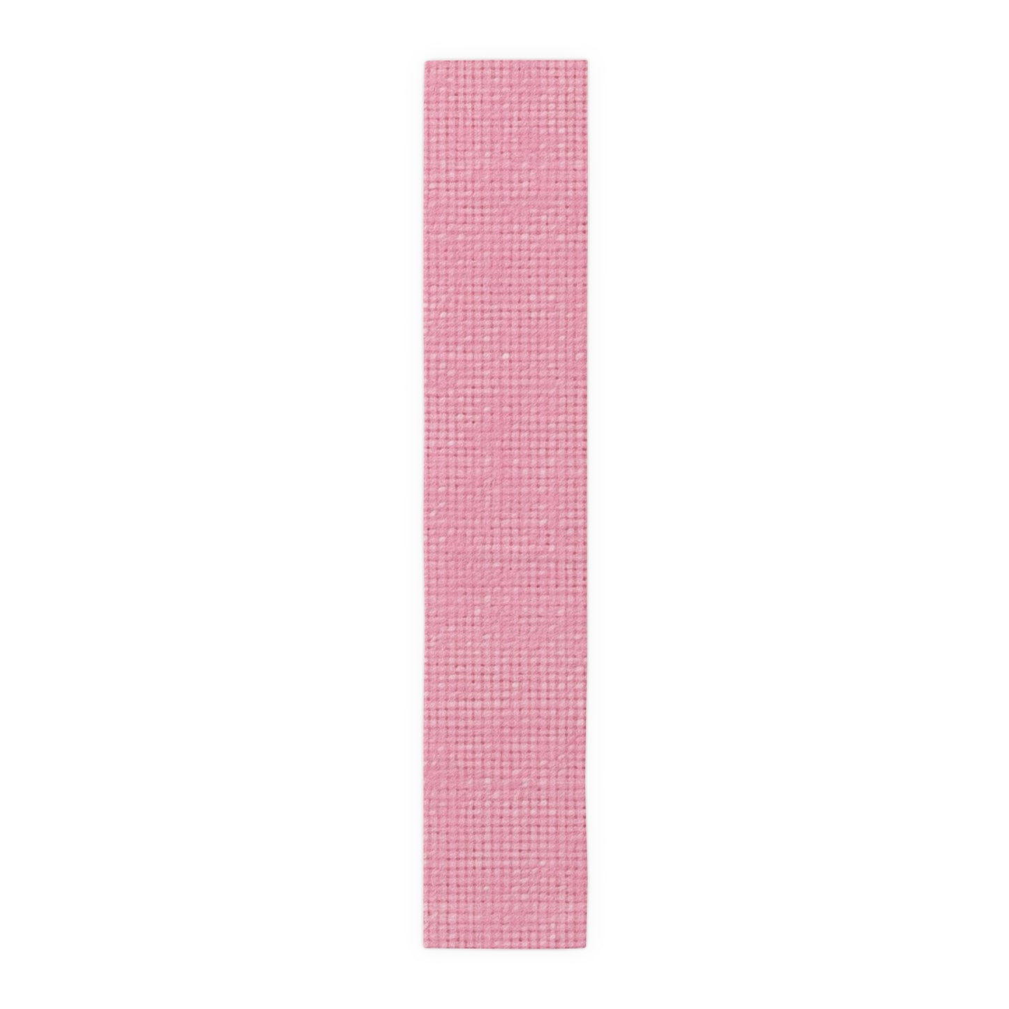 Pastel Rose Pink: Denim-Inspired, Refreshing Fabric Design - Table Runner (Cotton, Poly)