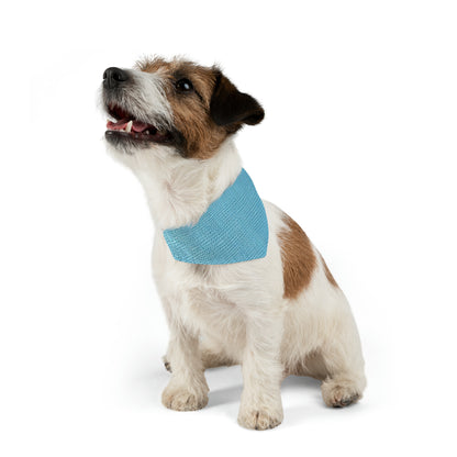 Bright Aqua Teal: Denim-Inspired Refreshing Blue Summer Fabric - Dog & Pet Bandana Collar