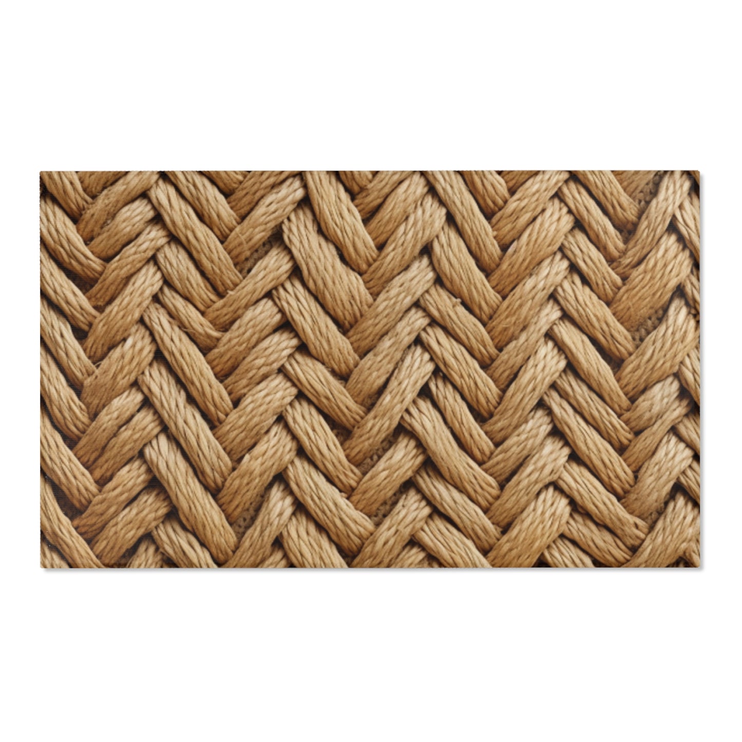 Jute Herringbone Chunky - Area Rugs