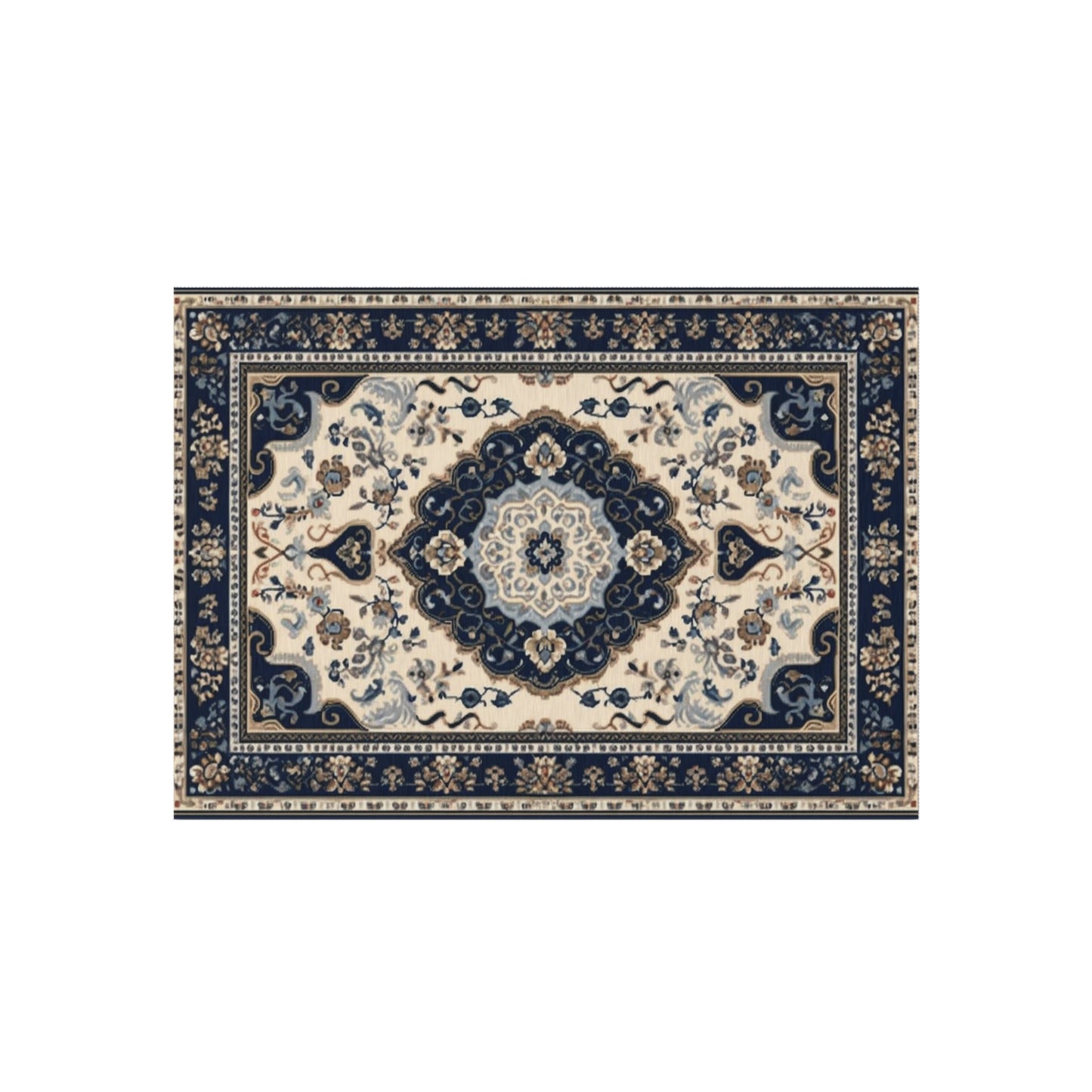 Durable and Stylish Outdoor Rug - Oriental Inspired