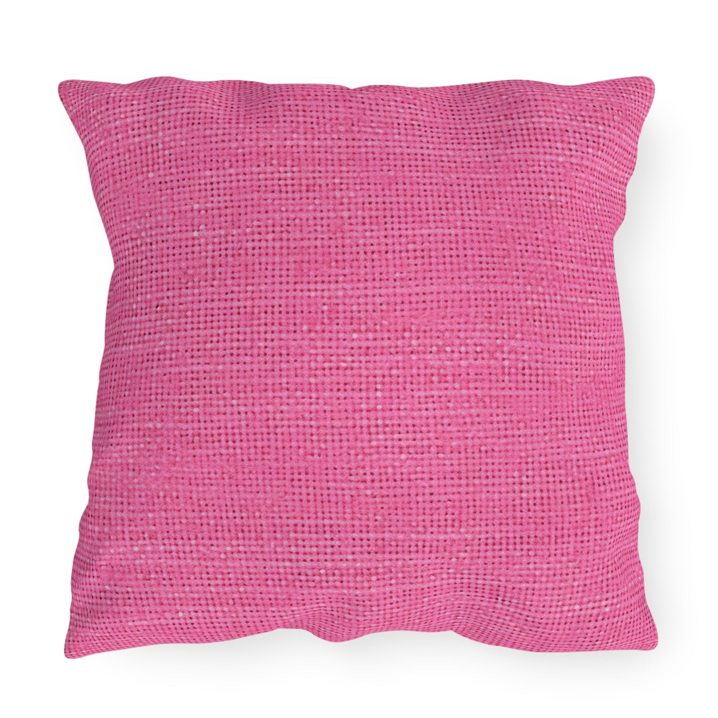 Doll-Like Pink Denim Designer Fabric Style - Outdoor Pillows