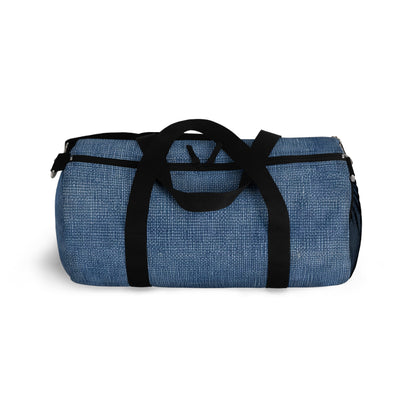 Outdoor Bass Boat Style - Denim Design Artwork - Duffel Bag