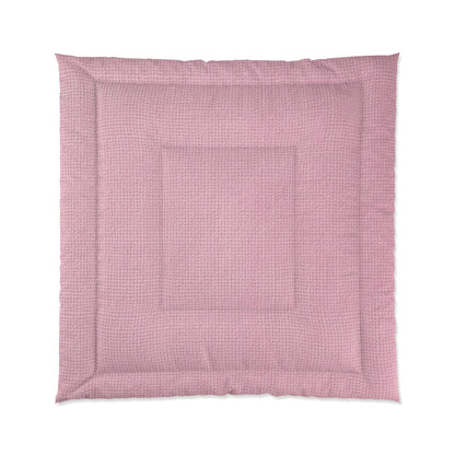 Blushing Garment Dye Pink: Denim-Inspired, Soft-Toned Fabric - Comforter