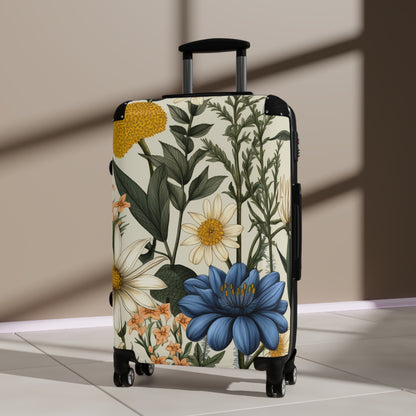 Botanical Illustration Flowers & Plants Design - Suitcase