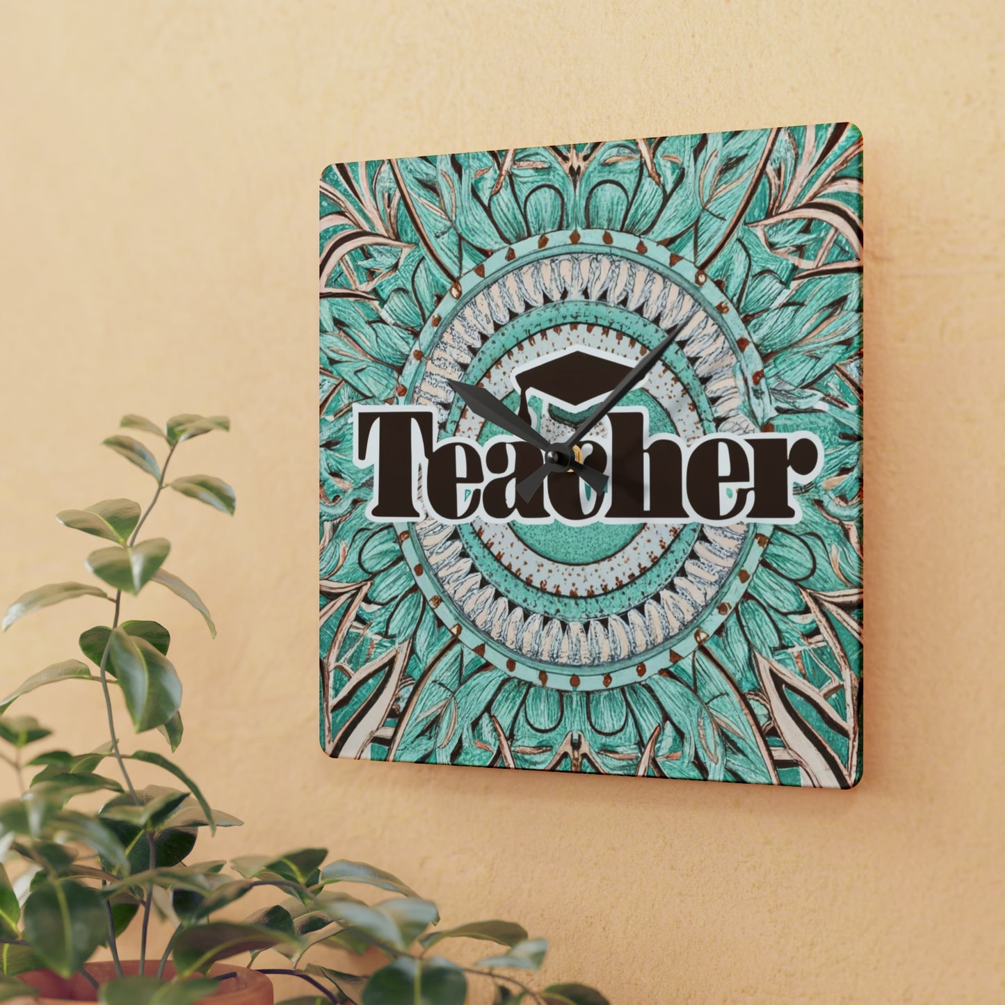 Teacher - Acrylic Wall Clock