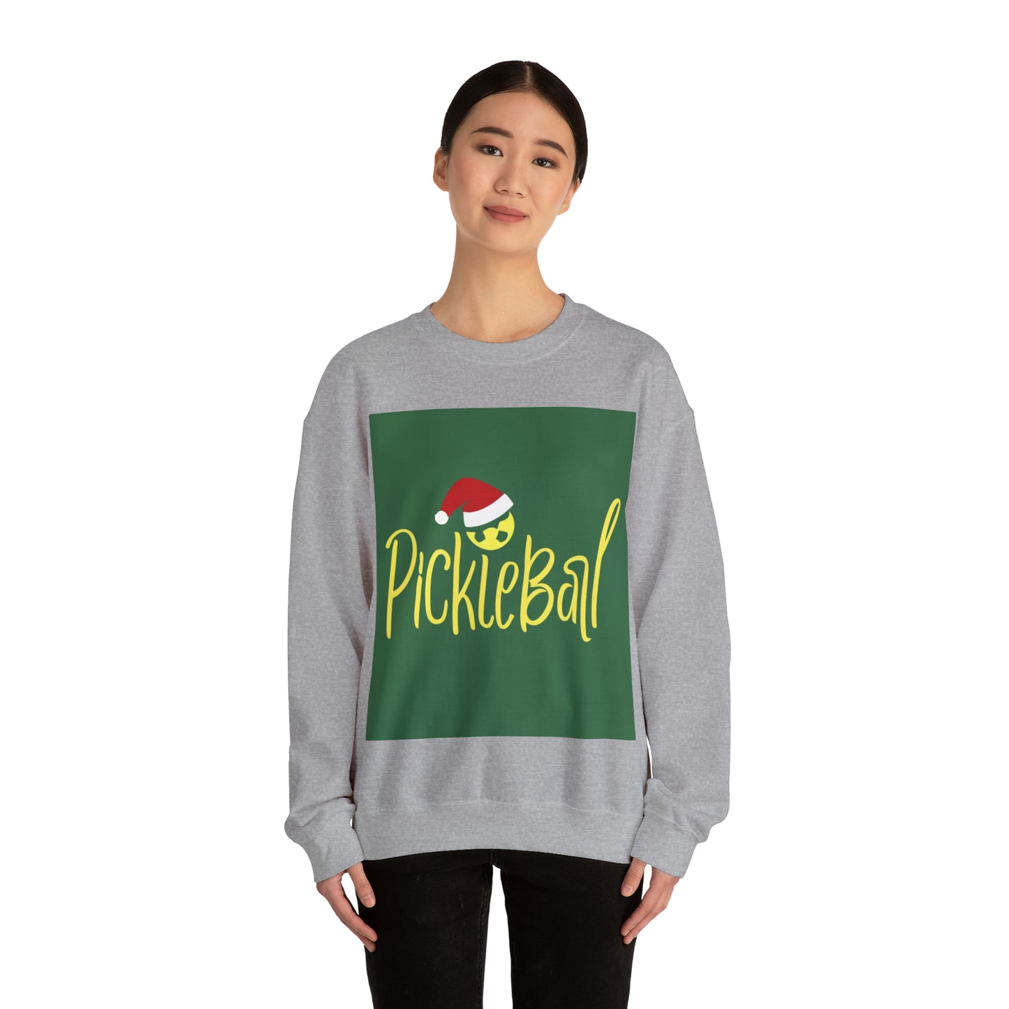 Pickleball Santa Christmas - Unisex Heavy Blend™ Crewneck Sweatshirt