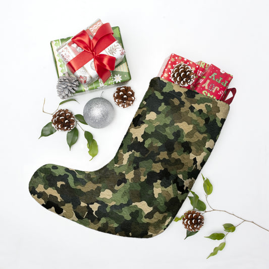 Classic Camo | Camouflage Wrap | Traditional Camo - Christmas Stockings