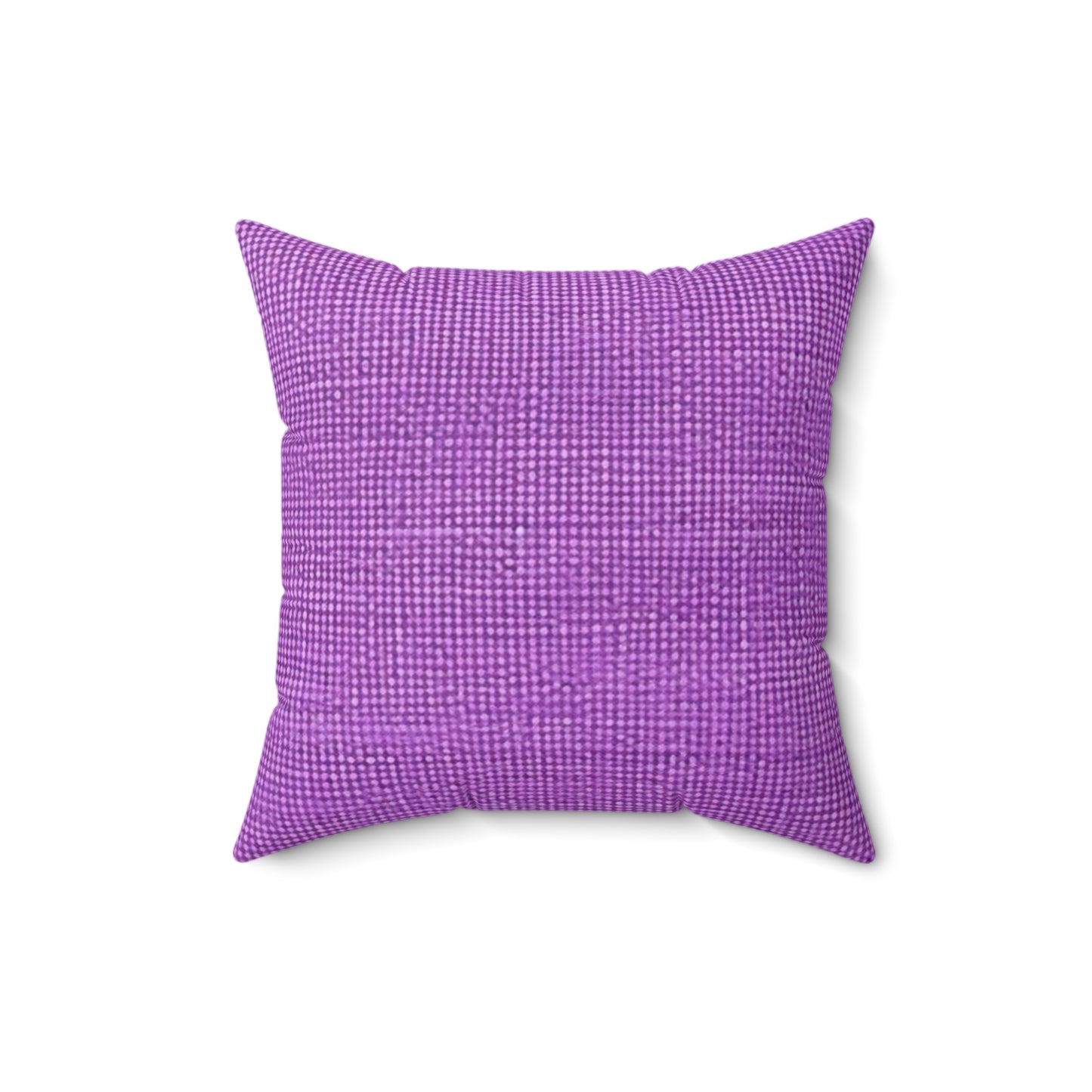 Hyper Iris Orchid Red: Denim-Inspired, Bold Style - Spun Polyester Square Pillow