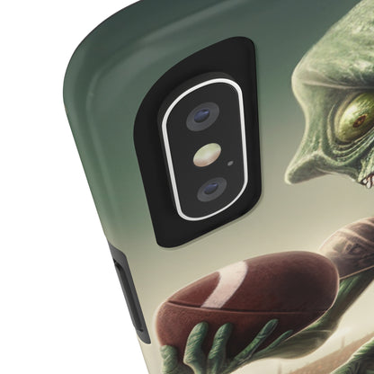 Alien Football Space Sport Game Stadium Athlete Galaxy Player - Tough Phone Cases