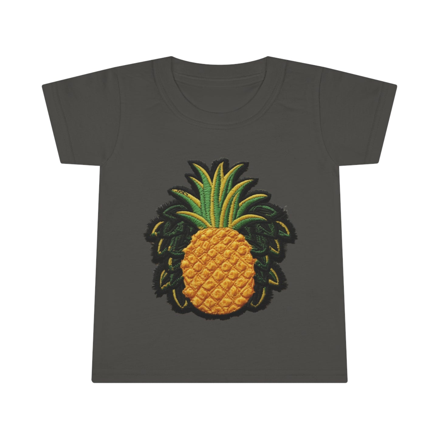 Pineapple Chenille Patch Design - Toddler T-shirt