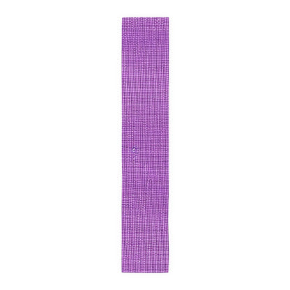 Hyper Iris Orchid Red: Denim-Inspired, Bold Style - Table Runner (Cotton, Poly)