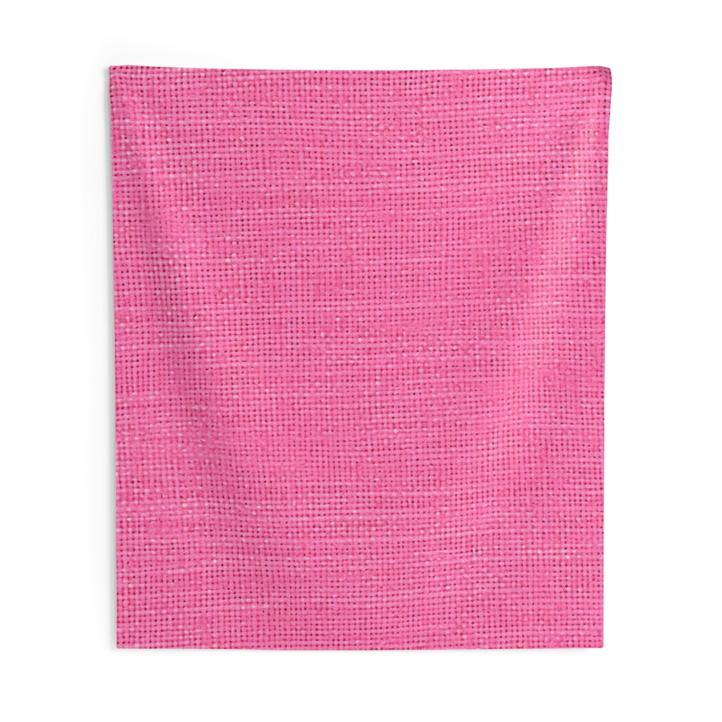 Doll-Like Pink Denim Designer Fabric Style - Indoor Wall Tapestries