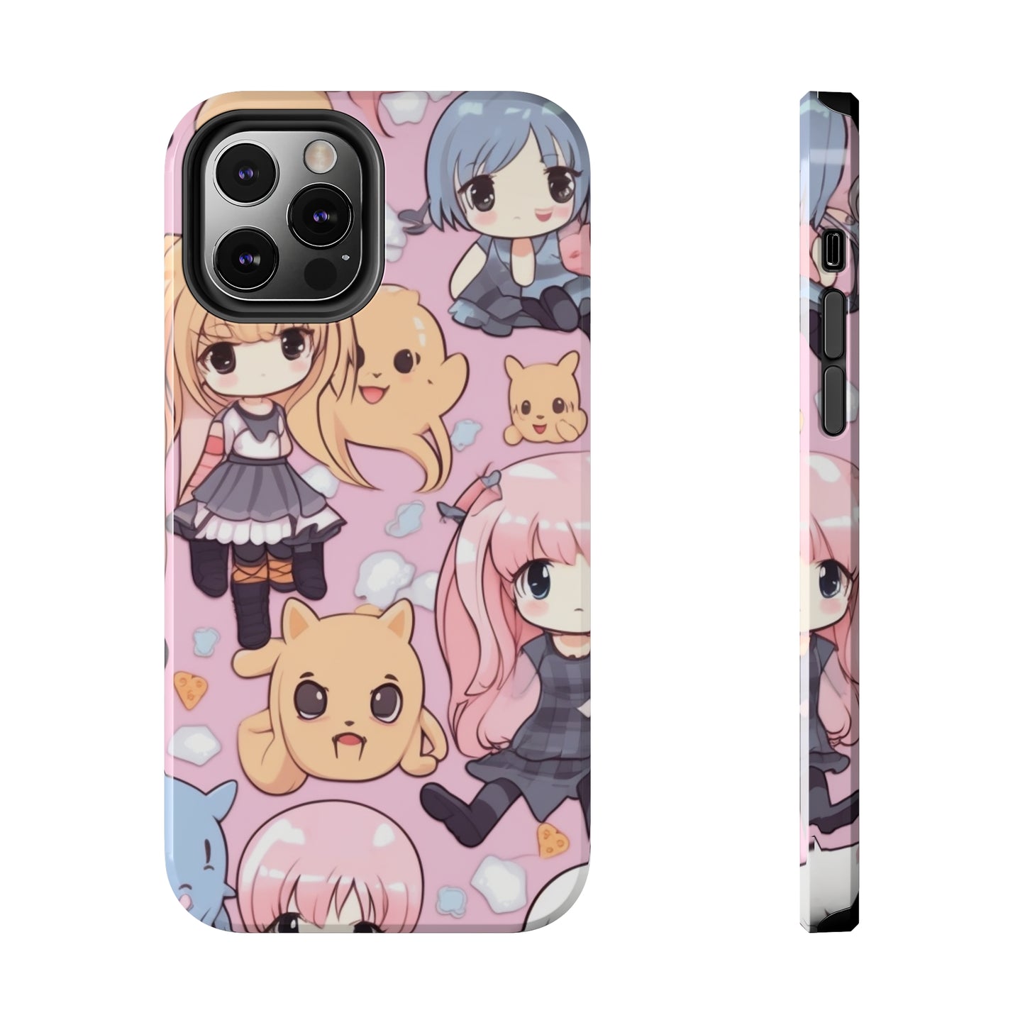 Kawaii Anime Girls: Cute and Adorable Manga Inspired Design - Tough Phone Cases