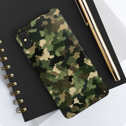 Camuflaje clásico | Envoltura de camuflaje | Camuflaje tradicional: fundas resistentes para teléfonos