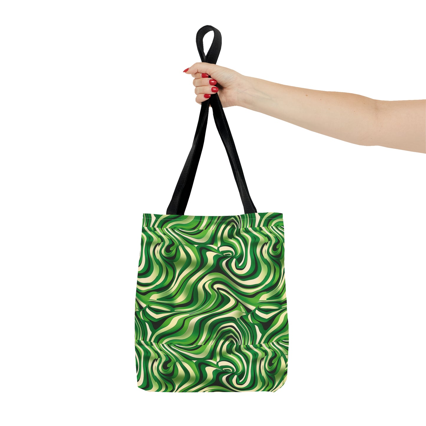 Disco Zebra Green - Tote Bag (AOP)