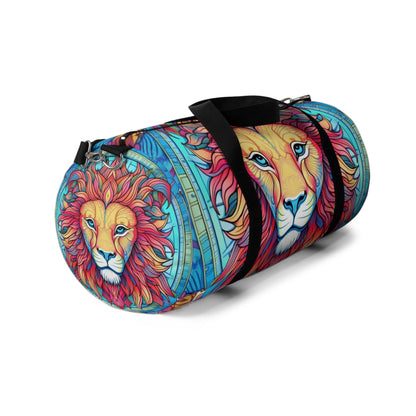 Astrological Leo - Cosmic Zodiac Constellation, Lion Symbol Art - Duffel Bag